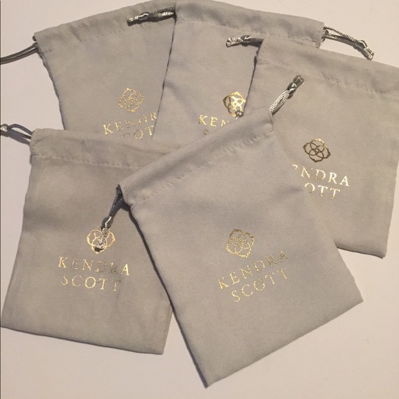 Kendra Scott Accessories - COPY - Lot of 5 Kendra Scott jewelry dust bags